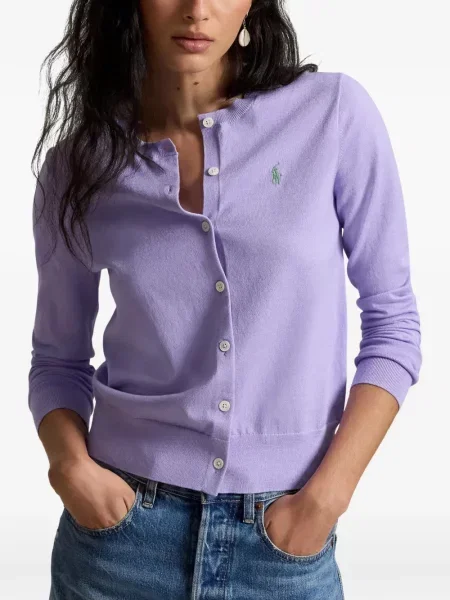 Велурени бягане с яка чорапи Polo Ralph Lauren синьо