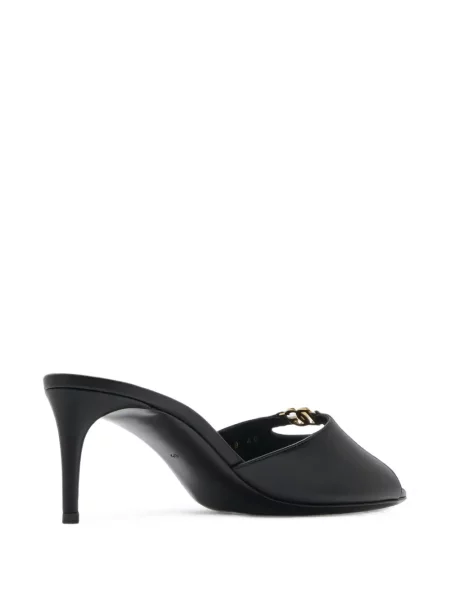 Mules Dolce & Gabbana s autogramem černé