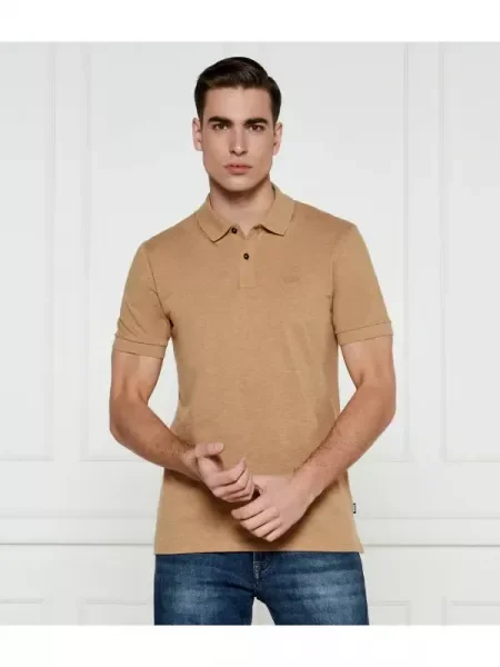 BOSS BLACK Polo Pallas negru