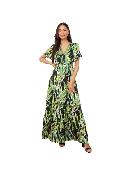 Haljina La Modeuse zelena