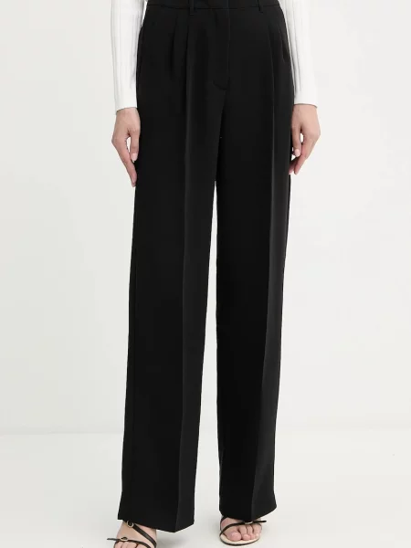 Hlače Guess THEOLINE črna