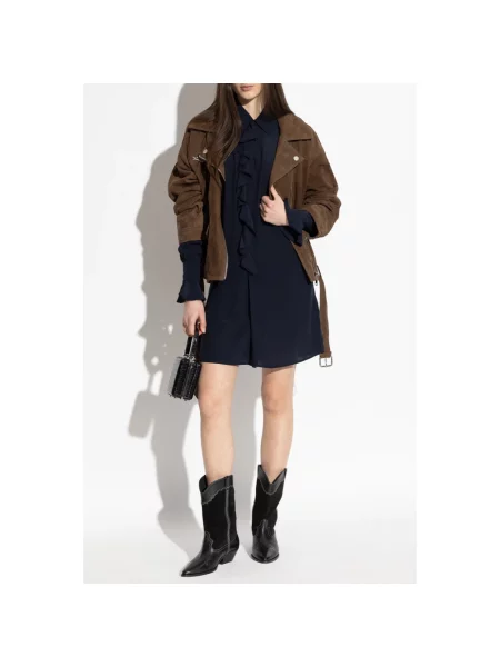 Sukienka koszulowa Zadig & Voltaire niebieska