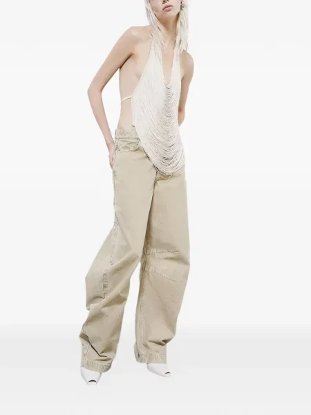 Blugi Patrizia Pepe din canvas