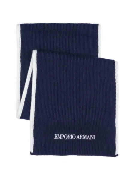 Šatka Emporio Armani modrá