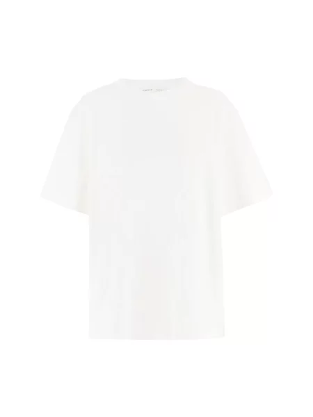 Koszulka Carven z autografem biała