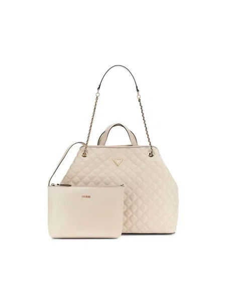 Guess torebka shopper GIULLY biała