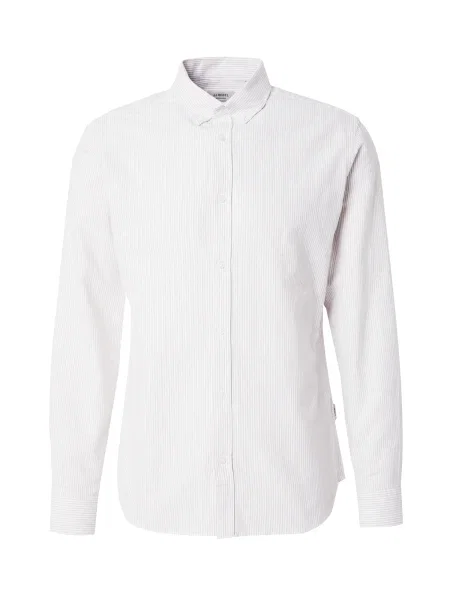 JJ Rebel Košile JREBOSCAR tmavě béžová bílá