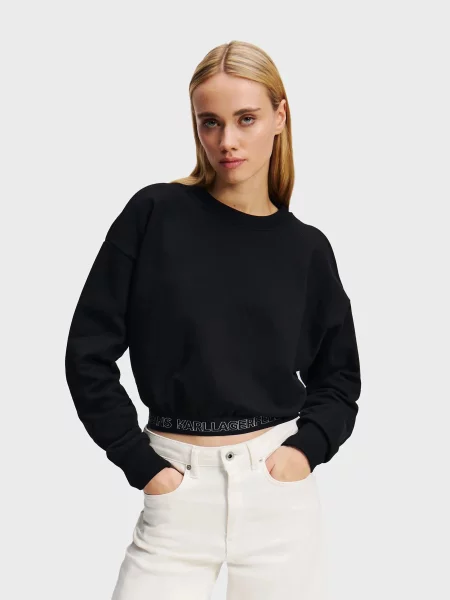 Свитшот Karl Lagerfeld Jeans черный
