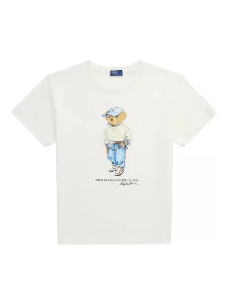 Tricou Polo Ralph Lauren de in scurt cu imagine albastru