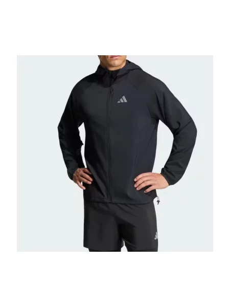 Bežecké sako Adidas čierna