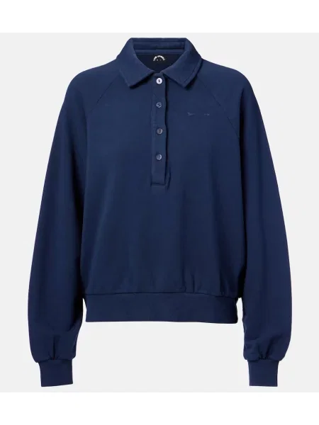 Polo The Upside din material terry albastru