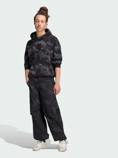 Брюки карго Adidas черные