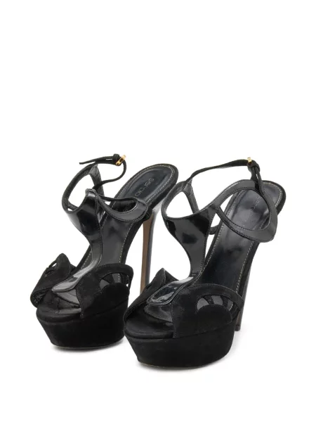 Sandale Sergio Rossi cu platformă negru