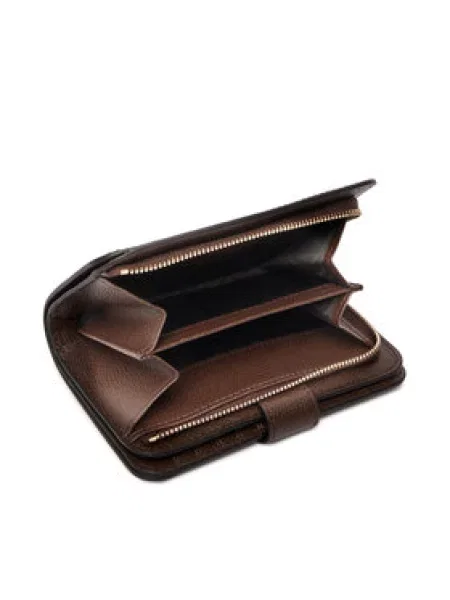 Furla denarnica usnjena Camelia M rjava