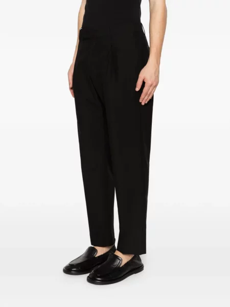 Pantaloni Greyed plisate negru