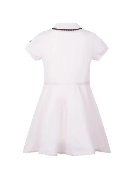 Sukienka koszulowa dziecięca Moncler Enfant różowa
