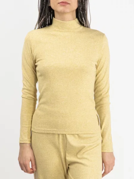 Водолазка Elegante гірчичний віскоза/поліестер