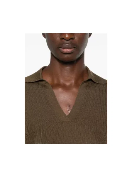 Sweter Max Mara brązowy