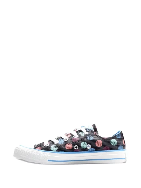 Květinové tenisky Converse Chuck Taylor All Star s třásněmi bílé