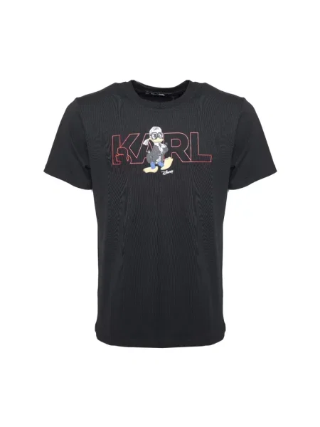 Koszulka Karl Lagerfeld czarna