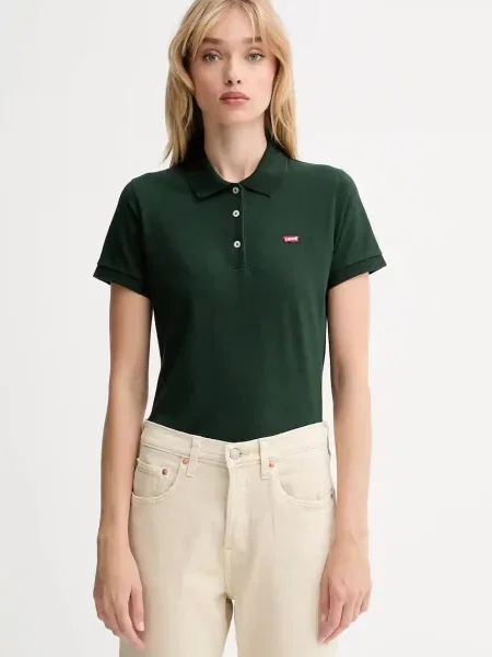 Polo tričko Levi's zelená