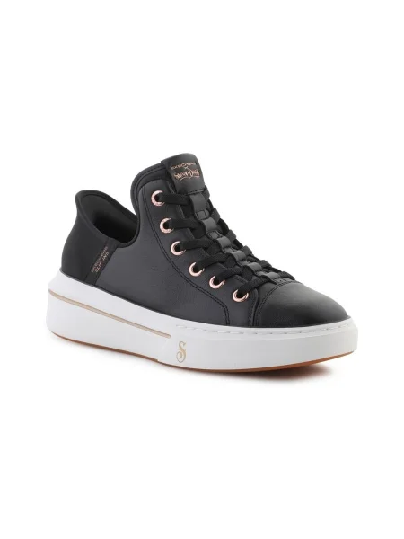 Pantofi Skechers din piele negru