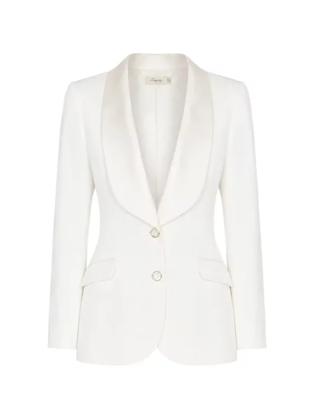 Sacou Temperley London cu rever alb