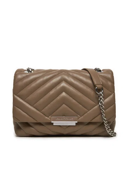 Чанта Armani Exchange бежово