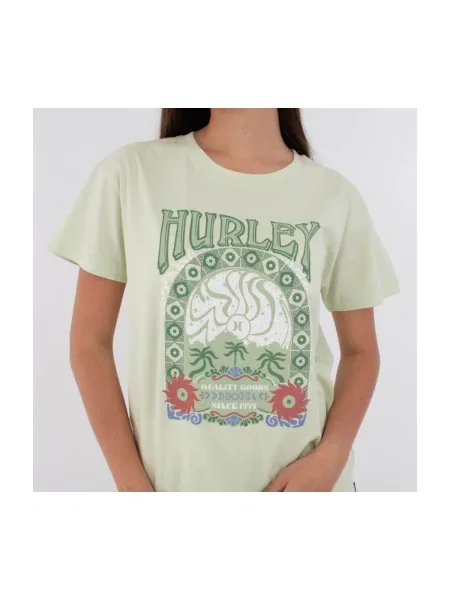 Tricou Hurley verde