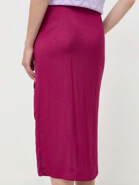 Sukně Twinset maxi fialová