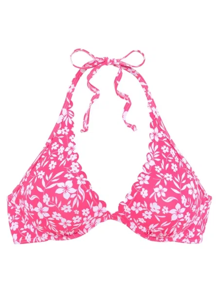 VIVANCE Bikini zgornji del roza bela