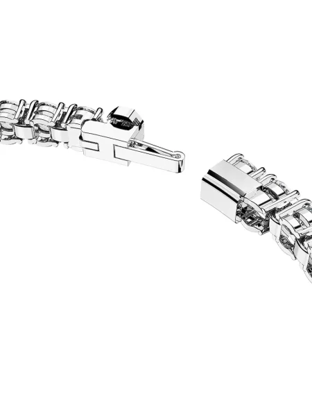 Brăţară Swarovski transparente argintiu