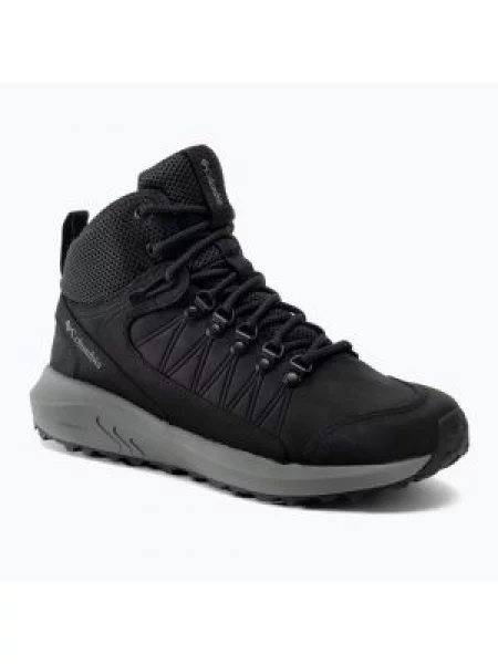 Buty trekkingowe Columbia Trailstorm Crest Mid WP black/ti grey steel czarne