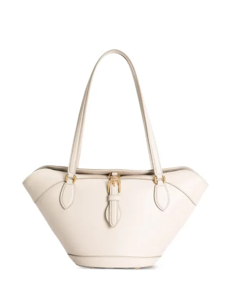 Geanta de piele Dolce & Gabbana din piele alb