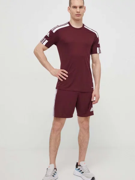 Къс панталон adidas Performance мъжки кафяво