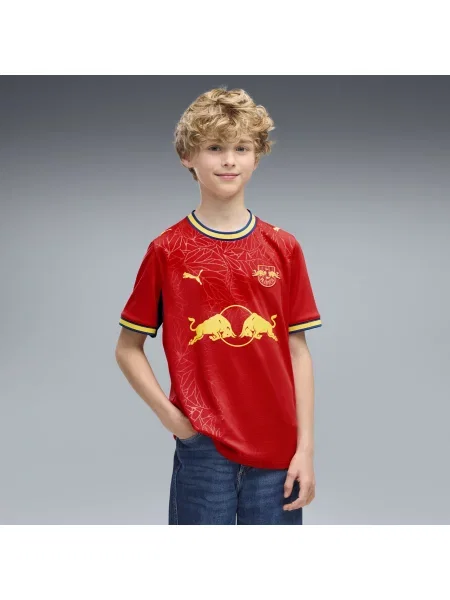 PUMA Młodzieżowa koszulka wyjazdowa RB Leipzig Akcesoria czerwony