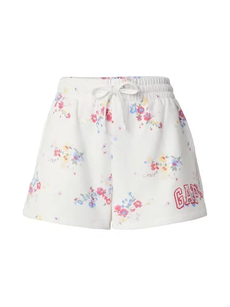 GAP Pantaloni HERITAGE albastru deschis / roz alb