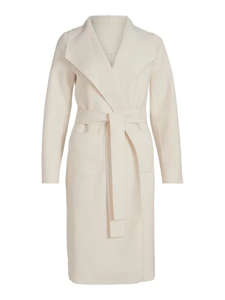 VILA Palton de primăvară-toamnă Juice deschis bej