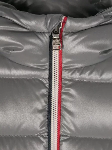 Kurtka dziecięca Moncler Enfant szara