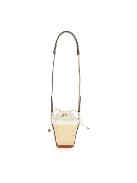 Torebka bucket Maison Margiela beżowa