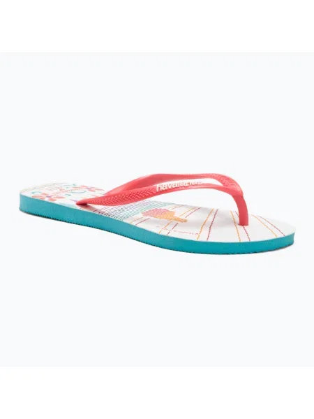 Джапанки Havaianas Slim Local Soul Ibiza за жени червено/синьо/оранжево червено