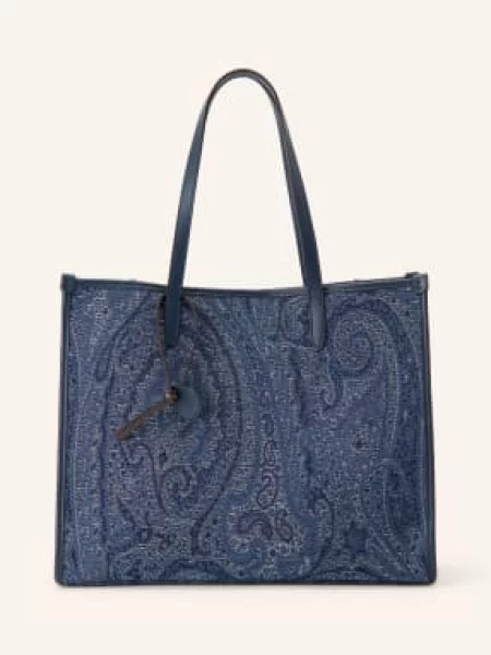 Etro Shopperka blau niebieska