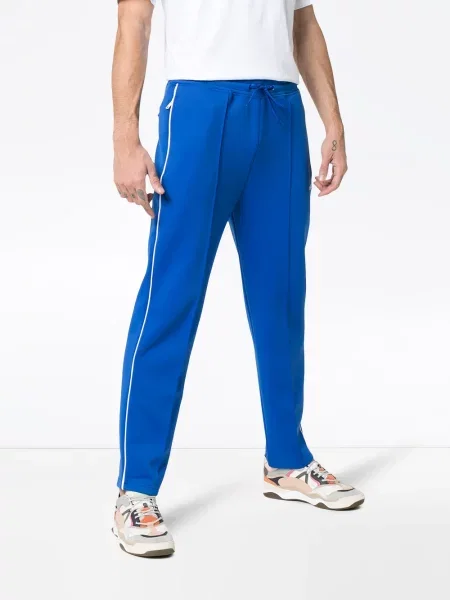 Pantaloni Kenzo alergare albastru