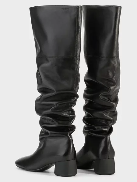 Vagabond Shoemakers női bőr csizma LIVIA fekete