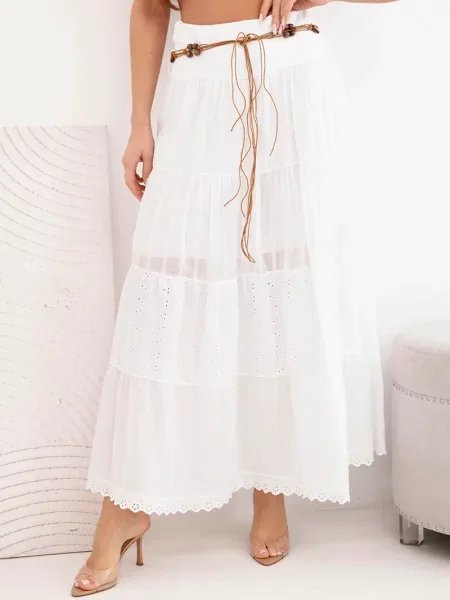 Spódnica Kesi Włoski biała