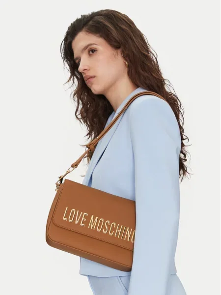 LOVE MOSCHINO Táska Fekete barna