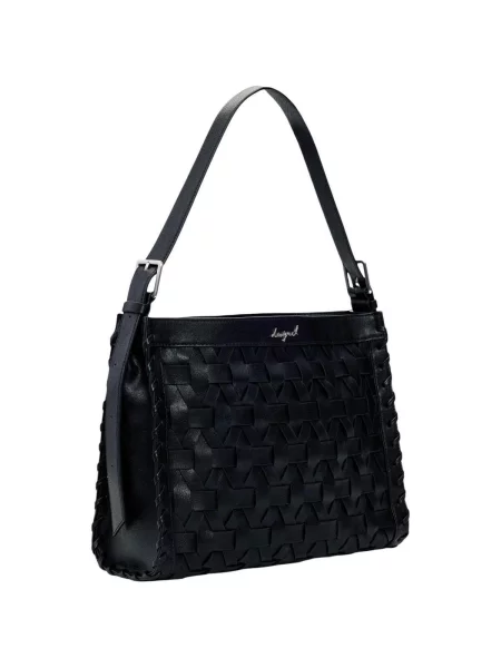 Crossbody táska Desigual fekete