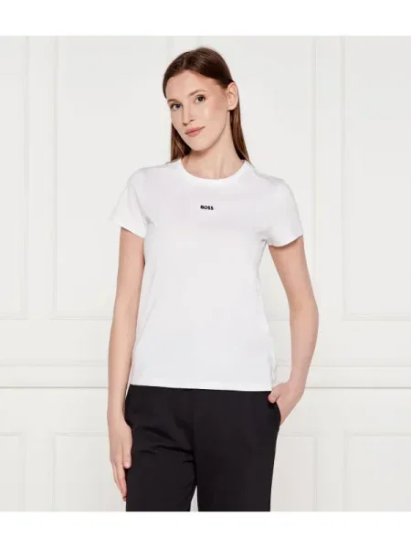 BOSS BLACK Tricou Eventsa | Regular Fit alb