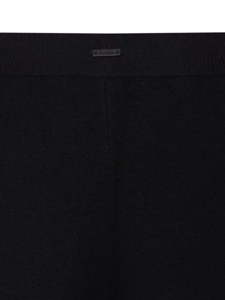Pantaloni Max Mara tricotate negru