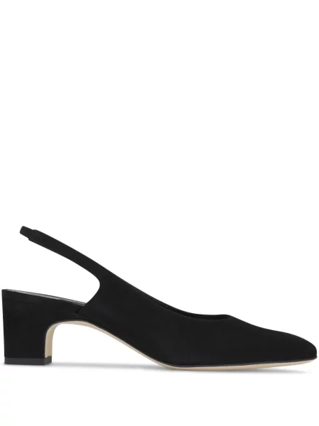 Pantofi cu toc Manolo Blahnik din piele negru